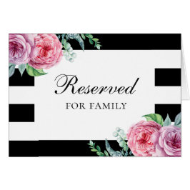 ボホ結婚の看板。ピンクの庭の花