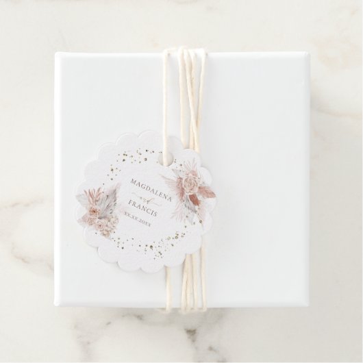 ボホ結婚の花 フェイバータグ (インサイチュ)