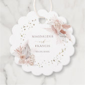 ボホ結婚の花 フェイバータグ (正面)