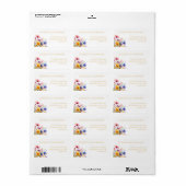 ボホ結婚の野花 ラベル (フルシート)