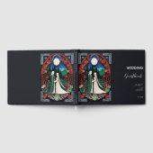 ボホ結婚の ゲストブック (全面)