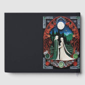 ボホ結婚の ゲストブック (裏面)