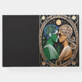 ボホ結婚の ゲストブック (裏面)