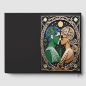 ボホ結婚の ゲストブック (裏面)