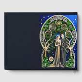 ボホ結婚の ゲストブック (裏面)