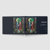 ボホ結婚の ゲストブック (全面)