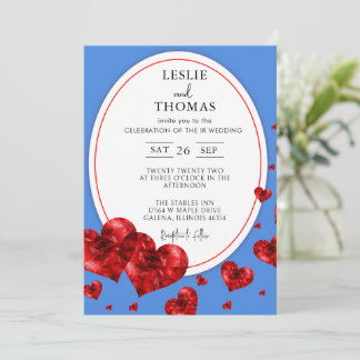 ボホ結婚スの芝生セットのパンパモダンス結婚ス 招待状