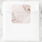 ボホ結婚ー スクエアシール (バッグ)