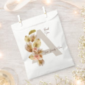 ボホ結婚式の引き出物バッグ | カスタムキャンディバッグ | ラスト フェイバーバッグ (クリップ留めされた状態)