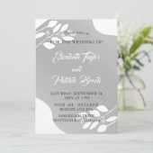 ボホ結婚式招待状 招待状 (スタンド正面)