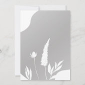 ボホ結婚式招待状 招待状 (裏面)