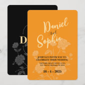 ボホ結婚式招待状 招待状 (正面/裏面)