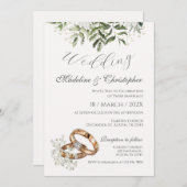 ボホ結婚式招待状 招待状 (正面/裏面)