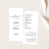 ボホ結婚式 プログラム |モダンミニマ結婚リスト