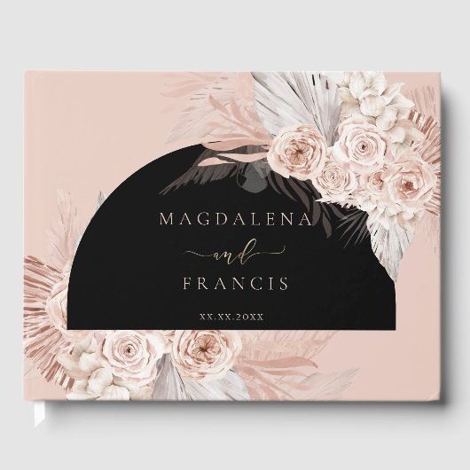 ボホ結婚花 ゲストブック (正面)