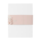 ボホ結婚花 招待状ベリーバンド (裏面例)