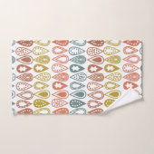 ボホ線 バスタオルセット (ハンドタオル)