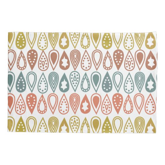 ボホ線 枕カバー (裏面)