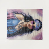 ボホ美しい タペストリー (正面(横))