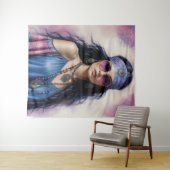 ボホ美しい タペストリー (インサイチュ(横))