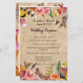 ボホ羽素朴矢結婚花 (正面/裏面)