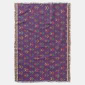 ボホ自然インスパイアブランケット スローブランケット (正面縦)