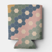 ボホ自然シックヴィンテージカスタムブライダルシャワー 缶クーラー (裏面)