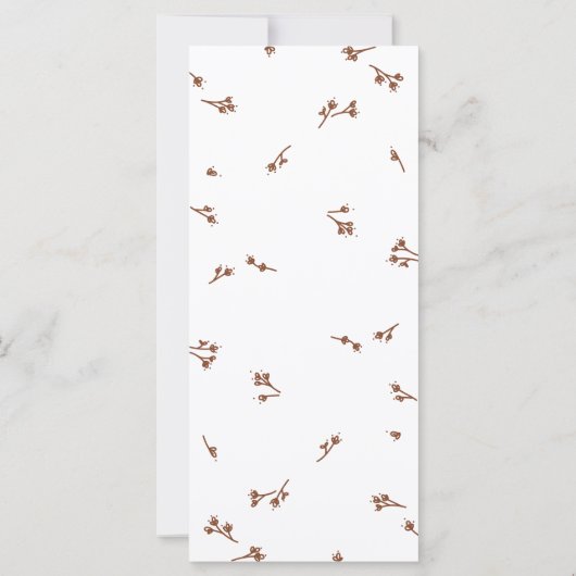 ボホ自然ボタニカルエレガントアイボリーテーブルプラン (裏面)