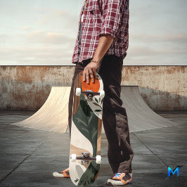 ボホ自然ミニマリスト – ナチュラルユニセックス スケートボード