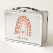 ボホ自然レインボーハート付きパーソナライズされた