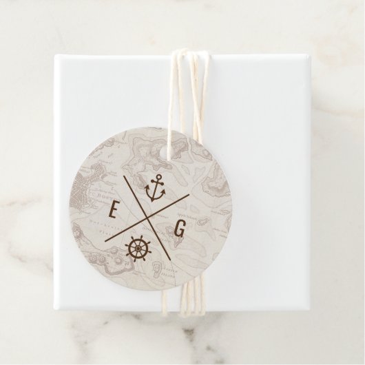 ボホ航海のー行き先結婚式 フェイバータグ (インサイチュ)