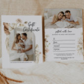 ボホ花模様 | アーチ写真 | 写真ギフトカード