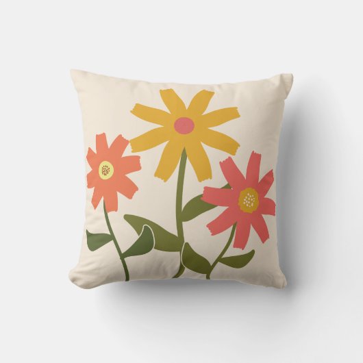 ボホ花 クッション (正面)