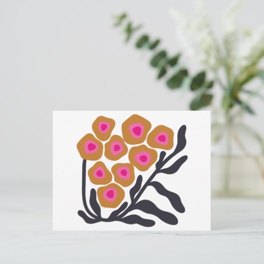 ボホ花 ポストカード (スタンド正面)