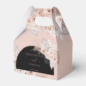 ボホ花 |結婚式の引き出物ボックス フェイバーボックス (正面サイド)