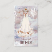 ボホ芸術的ファッションブティック名刺 名刺 (正面)