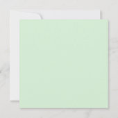 ボホ芸術的ワイルドフラワーウォータカラーハンド絵を描 サンキューカード (裏面)