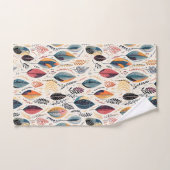 ボホ葉シエナ バスタオルセット (ハンドタオル)