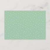 ボホ葉ー赤ちゃんシャワーおむつラッフルカード エンクロージャーカード (裏面)