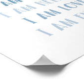 ボホ言論ミニマリスト子供引用文芸術 ポスター (角)