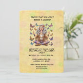 ボホ誕生日シニアウィメンボヘエレガントミアンパーティー 招待状 (スタンド正面)