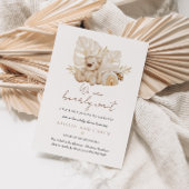 ボホ赤ちゃんシャワー待つことができる 招待状