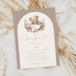 ボホ赤ちゃんシャワー男女兼用を待つことができる 招待状