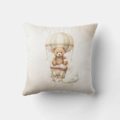 ボホ赤ちゃんシャワー男女兼用を心待ち クッション (裏面)