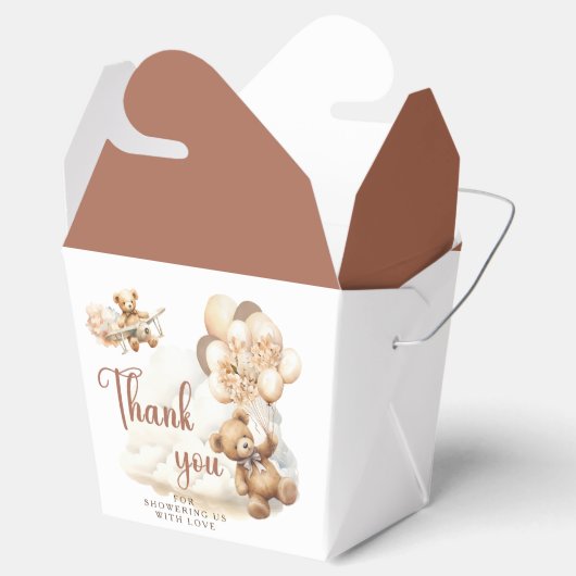 ボホ赤ちゃんシャワー男女兼用を心待ち フェイバーボックス (オープン)