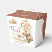 ボホ赤ちゃんシャワー男女兼用を心待ち フェイバーボックス (裏面サイド)