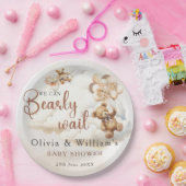 ボホ赤ちゃんシャワー男女兼用を心待ち ペーパープレート (パーティー)