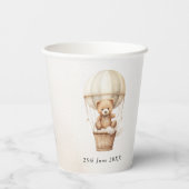 ボホ赤ちゃんシャワー男女兼用を心待ち 紙コップ (裏面)