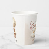 ボホ赤ちゃんシャワー男女兼用を心待ち 紙コップ (右)