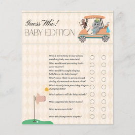 ボホ赤ちゃんシャワー誰が当たる!ベビー版